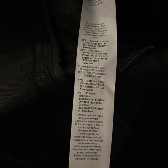 Roberto Cavalli black jeans European size 42 - Picture 5 of 6